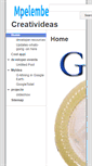 Mobile Screenshot of creativideas.mpelembe.net